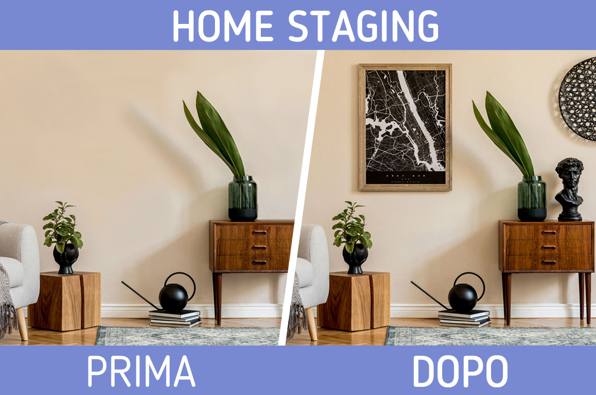 Esempio di Home Staging prima e dopo