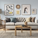 Esempio di palette colori per design interni