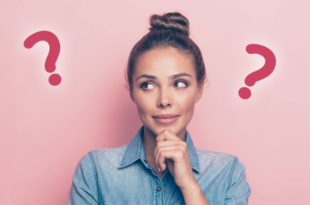 Previsioni mercato immobiliare 2022 - Giovane donna incerta nella scelta.